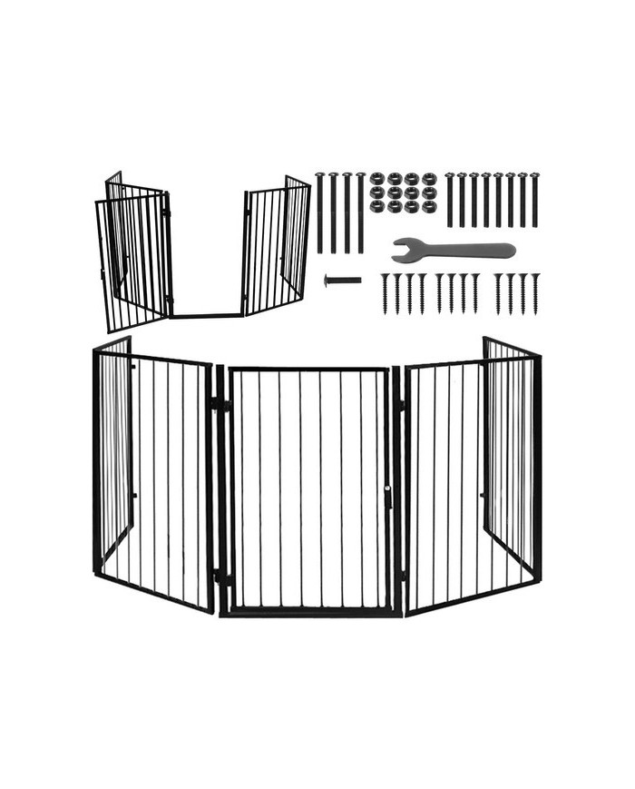 Zaščitna varnostna ograja za kamine