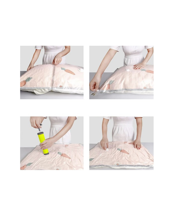 Vakuumske vrečke za shranjevanje in zaščito oblačil in posteljnine 10 kos