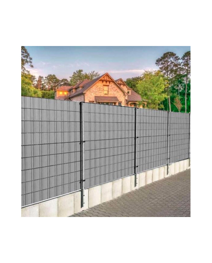 copy of PVC Trak za panelno ograjo zelen 35m 630g